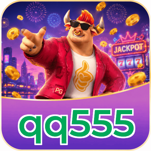 qq555 Logo - Bônus com Rollover Justo